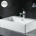 thumbnail image 6 of NOGIS 6 Pack Sink Overflow Ring Bathroom Sink Overflow Trim Ring Stainless Steel Mesh Round Hole Cover for Bathroom Kitchen Sink Basin Trim Overflow Cover（Mesh Hole）, 6 of 7