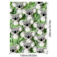 thumbnail image 3 of Huanglei Soft And Warm All Season Bed Blanket For Home And Travel Cozy Comfort Throw, 3 of 6