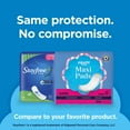 thumbnail image 5 of Equate Multi Channel Maxi Pads, Super, Unscented, Compare to Stayfree™ Maxi (288 Count), 5 of 10