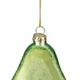 thumbnail image 5 of Northlight 4.5" Green and Yellow Glass Avocado Christmas Ornament, 5 of 6