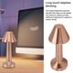 thumbnail image 3 of Lámpara Táctil LED, Luz De Mesa Inalámbrica Recargable 3 Colores De Luz Para La Cama, Estantería, Comedor, 3 of 7