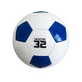thumbnail image 1 of Balón de fútbol Soidarity excepcional talla 5 para niños y adultos color blanco azul, 1 of 6