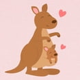 thumbnail image 2 of CafePress - Cute Kangaroo And Baby Joey Long Sleeve T Shirt - Long Sleeve Infant T-Shirt, 2 of 2