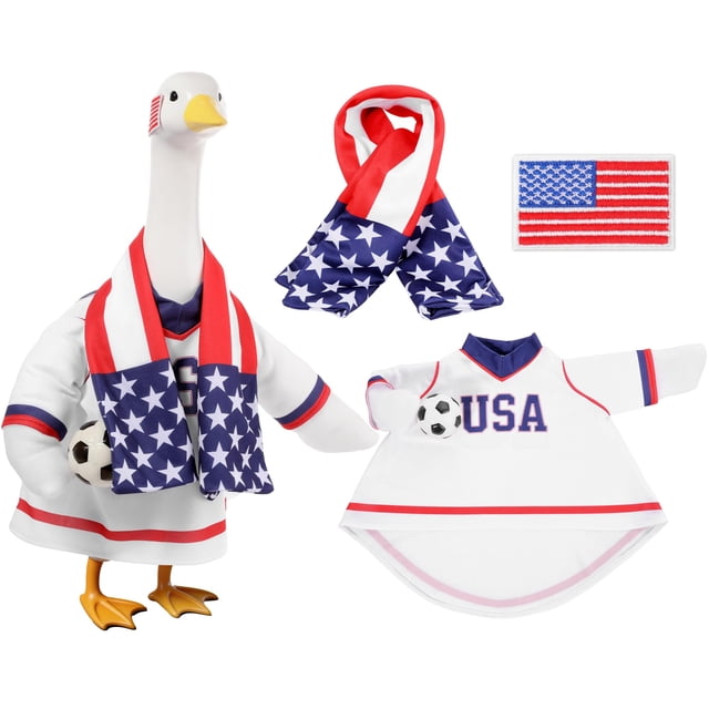 Disfraz de ganso Afniimyapt de 23" para fanático del fútbol USA