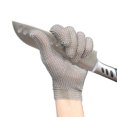 thumbnail image 2 of Graflsoa Premium 304L Stainless Steel Cut-Resistant Glove for High-Risk Tasks and Kitchen Safety, Comfortable Fit, Grade 5 Protection, Available in Multiple Sizes (Gray), 2 of 6