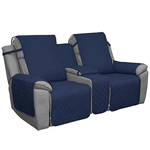 Couch cover for reclining loveseat with console sale