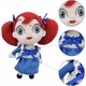 thumbnail image 5 of Muñeco de peluche azul y rosa, juguete de peluche, linda sonrisa feliz, lindo muñeco de peluche, 5 of 5