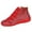 Red |#1, variant on Kopltyrfg Ankle Booties for Women, Booties for Fall Winter 2025,Fashion Lace Up Side Zipper Vintage Retro Short Boots Flat Shoes Comfortable Walking Boots Low Heel Arch Support (Red,42)