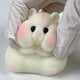 thumbnail image 4 of Juguete Squishy para hámster hecho a mano, de silicona realista, blanco, 4 of 9