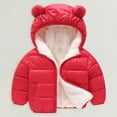 thumbnail image 2 of Mercatoo Winter Coat for Kids Baby Warm Outdoor Girls Boys Cartoon Winter Warm Fleece Jackets Kids Winter Down Jacket, 2 of 6