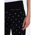 thumbnail image 4 of Mickey Mouse Women’s Wide Leg Foldover Pants, Sizes XXS-XXL, 4 of 5