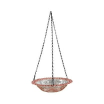 Clearance! Hilingoto Hanging Bird Feeder, Hanging Bird Bath Plastic Bird Bath Plate Hanging Tray for Outdoors Hanging Bird Water Or Bird Seed Hanging Bird Feeder for Outdoors Bird Bath Bowl