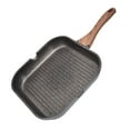 thumbnail image 3 of Loewten Nonstick Grill Pan Set Aluminum  Square Cookware for Meats, Steak, Fish and Vegetables, 3 of 8