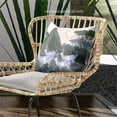 thumbnail image 3 of Amrita Sen Reindeer Herd Throw Pillow in Blue 16x16, 3 of 4