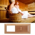 thumbnail image 4 of Sauna Vent Cover, Air Vent,  Ventilation Effect Wear-resistant  Wood Steam Room For Room, 4 of 7