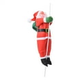 thumbnail image 2 of Xihbxyly Escalera de Cuerda para Escalar de Papá Noel, Diseño Navideño, Adorable Decoración de Papá Noel, Adorno para Fiestas, Decoración Colgante para Árbol de Navidad, Material Impermeable, Tamaño, 2 of 2