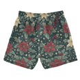 thumbnail image 7 of FORMRS Boys Swim Trunks Quick Dry Mesh Liner Boardshorts Sizes XS-XL, Christmas Holly Leaves, 7 of 7