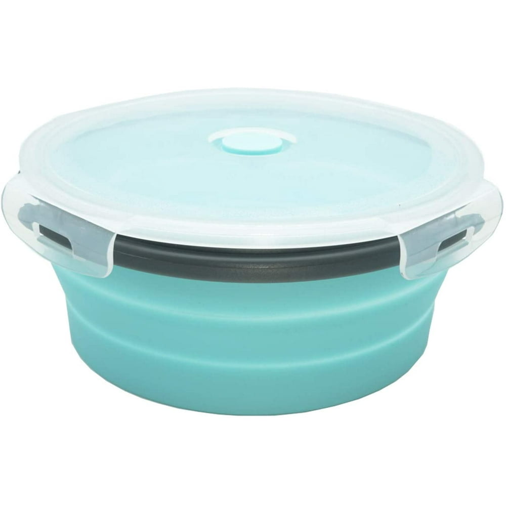 Silicone Collapsible Food Storage ContainersPrep/Storage Bowls with