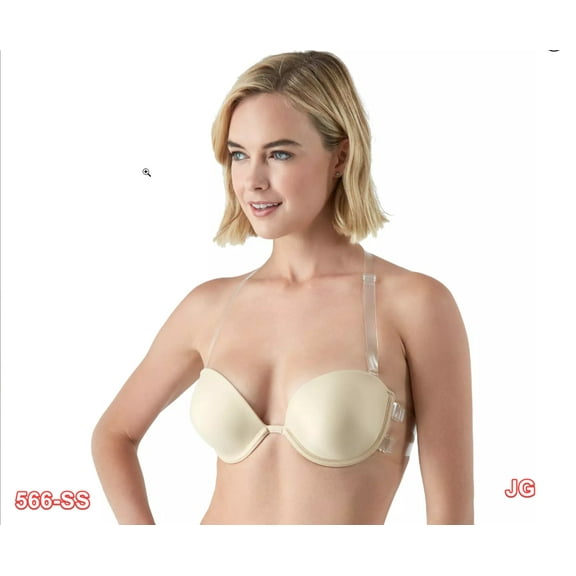Maidenform Push-Up Combo Wing Bra M2228, Nude, Size 6