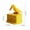 Yellow, variant on 3 Packs Automatic Toothpick Dispenser Press to Release Cute Bird Design for Home Restaurant Hygienic ABS Plastic Toothpick Holder Kitchen Gadget Gift Idea