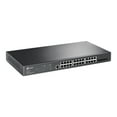 thumbnail image 2 of TP-Link JetStream TL-SG3428 - Switch - managed - 24 x 10/100/1000 + 4 x Gigabit SFP - rack-mountable, 2 of 3