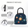 thumbnail image 4 of Balery Solar System And Planets Bolsa de Almuerzo para Mujeres, Caja de Almuerzo, Bolsa de Almuerzo Pequeña Impermeable, Tote de Almuerzo Reutilizable con Gran Capacidad, 4 of 6