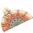 thumbnail image 2 of Semicircular Floor Carpet Mat Half  Entrance Door Rug Non-Slip Welcome Doormat for Patio Front Door(C 50*100cm), 2 of 2