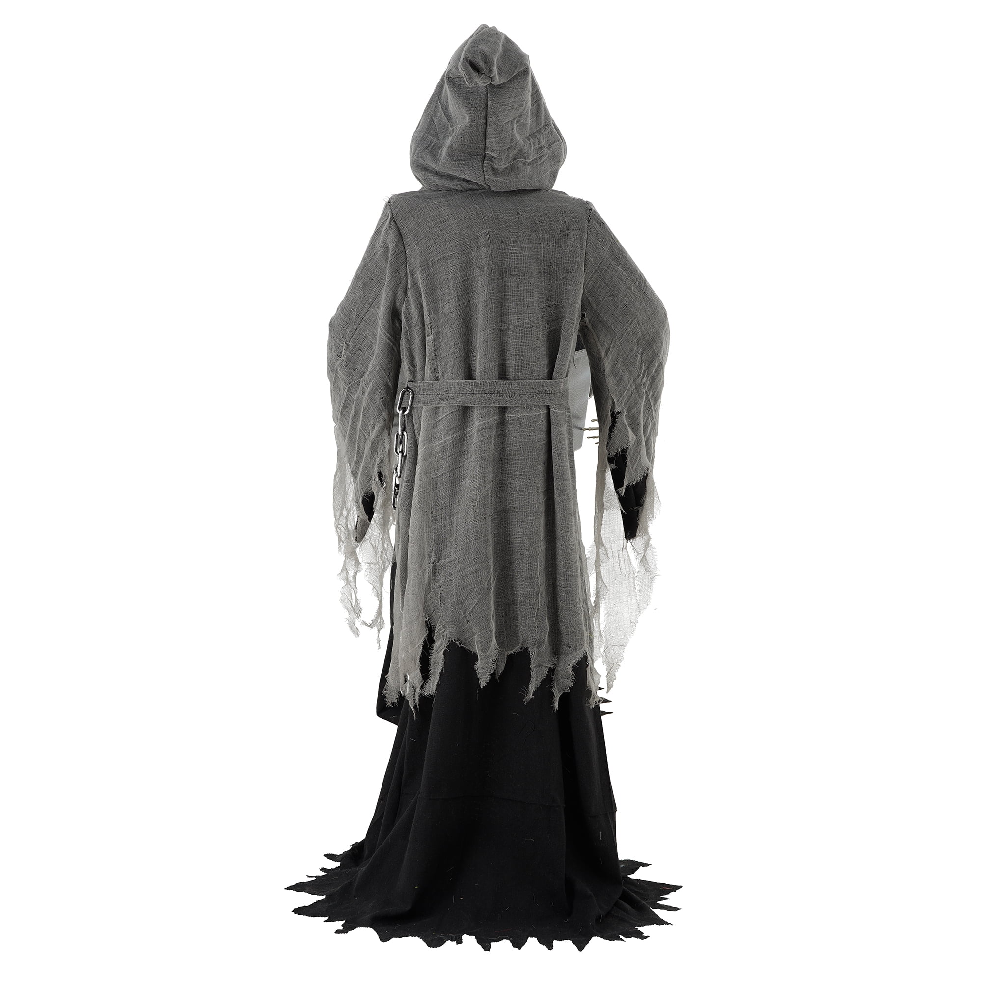 Way To Celebrate 5 ft LED Skeleton Reaper Duo Carrying Coffin Halloween Outdoor Decor