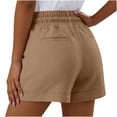 thumbnail image 6 of BUIGTTKLOP Womens High Waist Casual Shorts High Waisted Drawstring Folded Hem Shorts Trendy Clothes 2026, 6 of 6