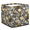 Multicolor 3, variant on CURLYOOT Summer Beach Seashell Cube Storage Bin, 13 x 13 x 13 Storage Cube Bins for Organizing, Shell Beach Fabric Foldable Baskets with Handles for Closet, Shelves, Clothes