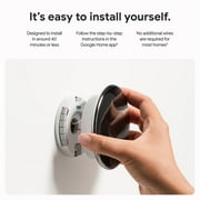 Google Nest Learning Thermostat (4th Gen) with Nest Temperature Sensor (2nd Gen) - Energy Saving Smart Thermostat with Adaptive Eco - Works with Alexa and Google Home App - Polished Silver