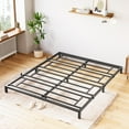 thumbnail image 5 of Huisuilinss Metal Platform Bed Frame Queen Size,Twin Bed Frame,Full Size Bed Frame With Under Bed Storage,No Box Spring Needed,Steel Slat Mattress Foundation,Easy Assembly,No Noise And No Shaking, 5 of 8