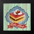 thumbnail image 2 of Skip Teller 12x12 Black Modern Framed Museum Art Print Titled - Cake Shop, 2 of 5