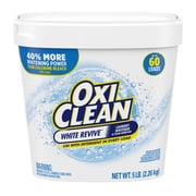 OxiClean White Revive Laundry Whitener and Stain Remover Powder, 5 lb