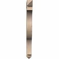thumbnail image 2 of Ekena Millwork 4"W x 32"D x 44"H Funston Arts & Crafts Rough Sawn Bracket, Douglas Fir, 2 of 13