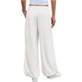thumbnail image 5 of High  Waist Women Casual Wide Leg Pants Straight Drawstring Sport Trousers, 5 of 7