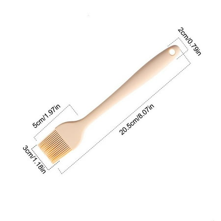 

Atralife Silicone Baking BBQ Basting Brush Cream Spatula Set Bakeware Pastry Spatula and Brush Set Multifunctional Dishwashable Suitable for Various Baking Scenes adorable