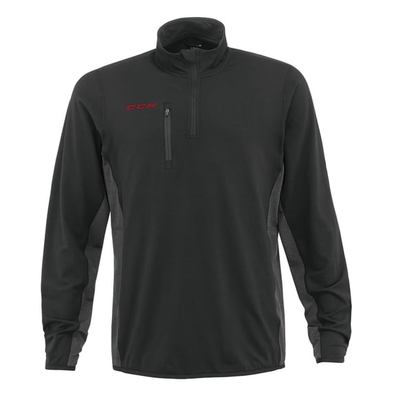 CCM Men's Training Quarter-Zip Tech Pullover