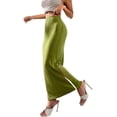 thumbnail image 2 of Felirenzacia Women’s Stretch Bodycon Maxi Skirt, High Waist Slim Fit Sleek Long Skirt, Casual Work Wear, 2 of 7