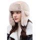 thumbnail image 1 of Russian Women Winter Aviator Trapper Hat With Fur Lining Ear Flaps Ushanka Hat, 1 of 2