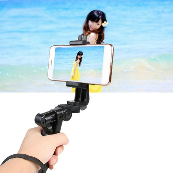 Besufy Portable 2 in 1 Handheld Gimbal Stabilizer Tripod Desktop Phone Camera Holder