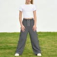 thumbnail image 4 of Zpanxa Girls Sets Ruched Short Length T Shirt with Bow Pocket and Long Pants Set 12-13 Years, 4 of 6