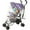 Clear/Black, variant on XIRQI Stroller Weather Shield/Waterproof/Universal Size/Stroller Rain Cover, Clear