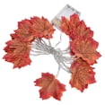thumbnail image 4 of Decoraciones Impermeables De Acción De Gracias, Hojas De Arce, Cadena De Luces, Decoración, 2 Modos, Funciona Con Pilas, Para Navidad, Halloween, Para Interiores Y Exteriores, 4 of 7