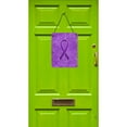 thumbnail image 2 of Purple Ribbon for Pancreatic and Leiomyosarcoma Cancer Awareness Wall or Door Hanging Prints, 2 of 2