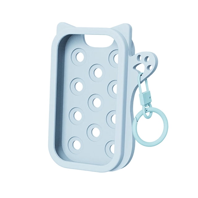 BELOVING Silicone Case Accessory Travel for Power Mist Cute Hand Sanitizer Spray Case Blue