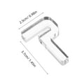 thumbnail image 2 of HAMPPLIES 4pcs Aquarium Support Frame Acrylic Transparent Holder For Enhance Aesthetic In Fish Tanks, 2 of 7