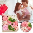 thumbnail image 2 of Clearance! Scented Oil Roses Flowers Soap Gift Box Set ForMother's Day, 2 of 9