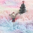 thumbnail image 3 of Hairy Rainbow Rugs For Children Bedroom Soft Furry Carpets Living Room Kids Baby Room Nursery Playroom Cute Room Decor Area Rug, 3 of 3