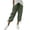 Army Green, variant on Noric Capri for Women Cotton Drawstring Waist Casual Loose Fit with Side Pockets for Everyday Lounge Wear